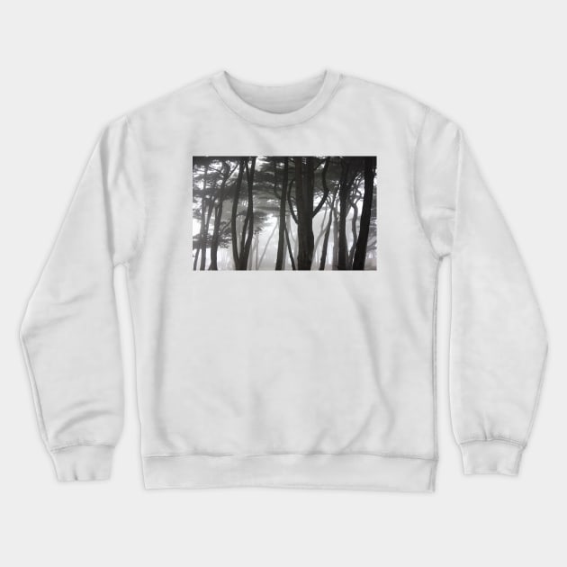 Looking Down to the Ocean. The End of Clement Street, San Francisco 2012 Crewneck Sweatshirt by IgorPozdnyakov